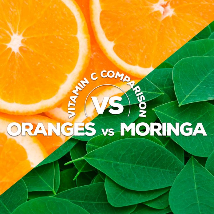 Moringa Oleifera Has 7 Times More Vitamin C Than Oranges Pura Vida Moringa Discover The Amazing Benefits Of Moringa Leaf Powder